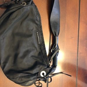 Kate Spade Black Nylon small hobo